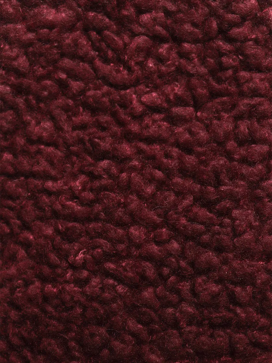 Бордовый  шарф-снуд из искусственной шерсти